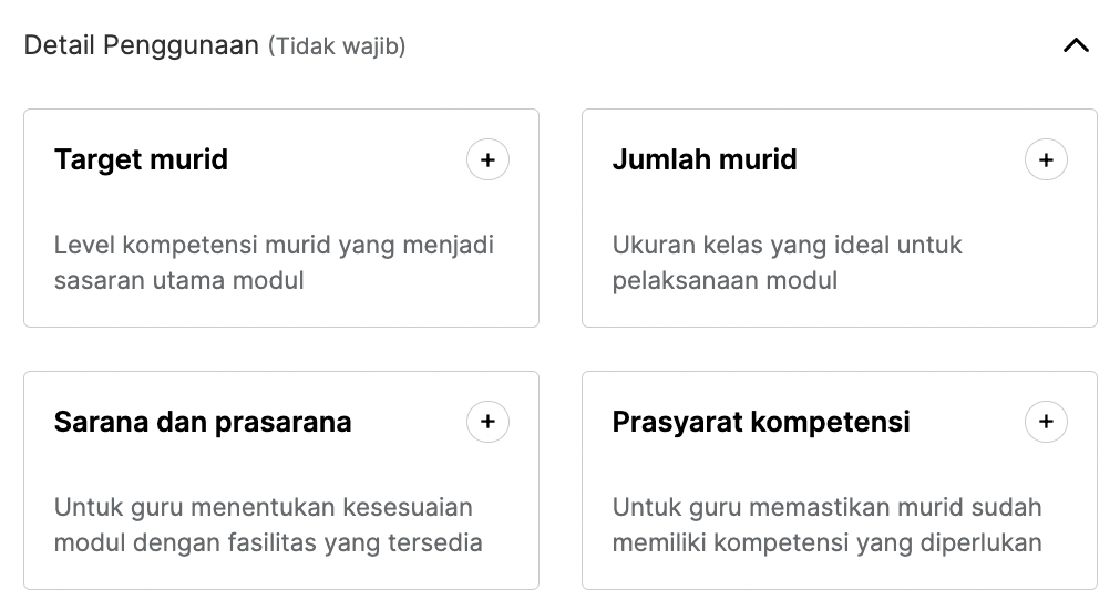 Mengisi Rancangan Penggunaan (Modul Ajar) – Ruang Kolaborasi Mengajar ...